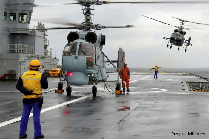 Russian Navy Ka-27 ASW Helicopters to be Modernised