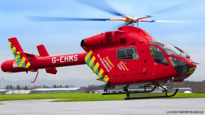 London Air Ambulance Campaign for Second MD902
