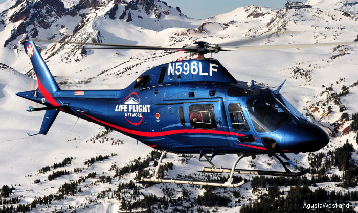 Life Flight Network Signs for 4 AW119Kx and 5 Trekkers