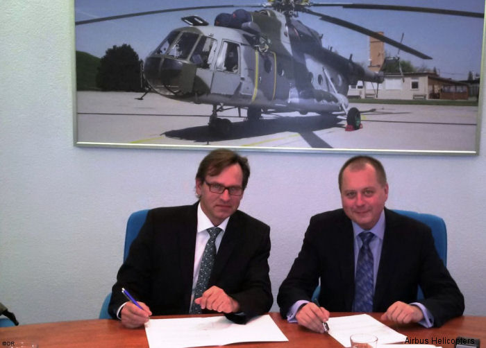 Czech LOM Praha Sign MoU with Airbus Helicopters