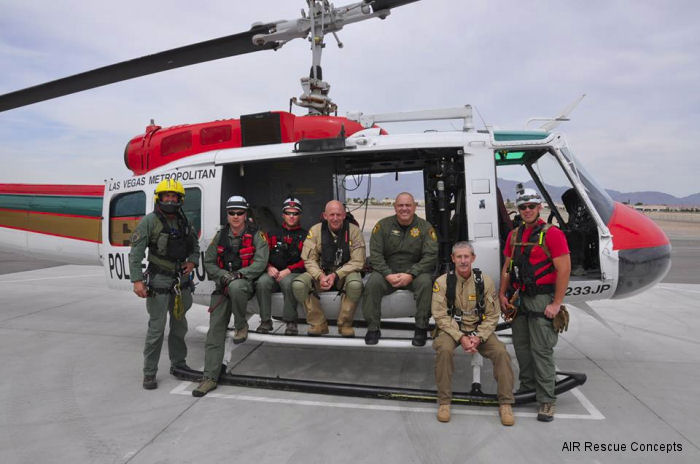 Air Rescue Concepts Trains with Las Vegas Metro