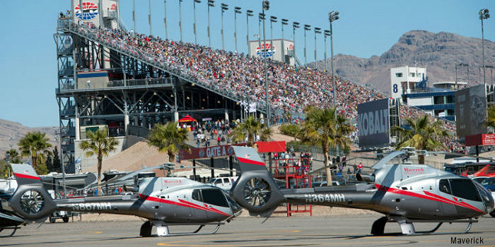 Maverick Helicopters with Las Vegas Motor Speedway