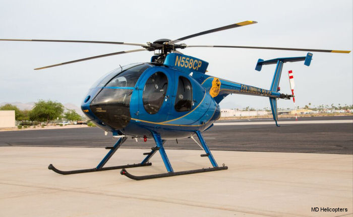 Two 2007 MD500E Columbus Police Department helicopters return to service as new, factory-built, FAA-certified MD530F models.