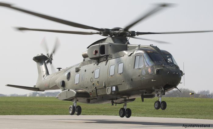 First Upgraded Merlin HC.3 to Royal Navy