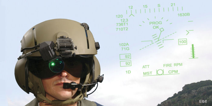 Elbit was awarded a contract from Science Applications International Corporation (SAIC) to evaluate the Elbit Color Helmet Display and Tracking System (CHDTS) on MH-60S Seahawk for the US Navy