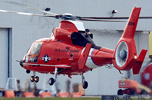 USCG MH-65E Prototype First Flight