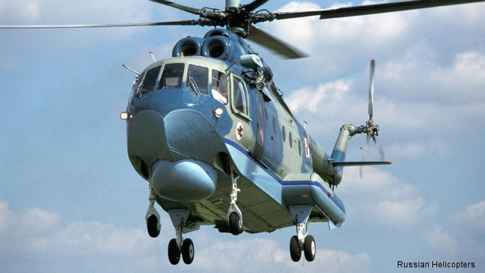 Russian Helicopters showcases renewed production of amphibious Mi-14PS