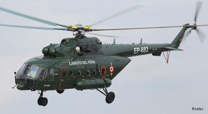 Another Batch of Mi-171Sh Delivered to Peru