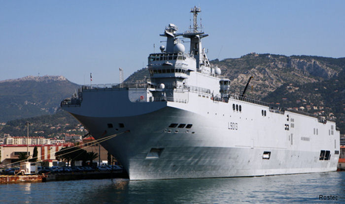 Russian Mistral Carriers Offered to Egypt