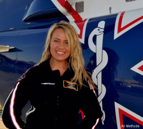 Pilot of the Year for Air Methods's Ann Lowell