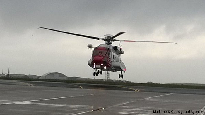 The launch of the Newquay civilian UK search and rescue (SAR) helicopter service was marked today in a ceremony held at the new Coastguard SAR base at Cornwall Airport Newquay.