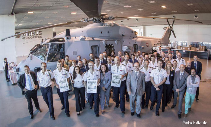 NHI Delivers 15th NH90 NFH Caiman Marine To The French Navy