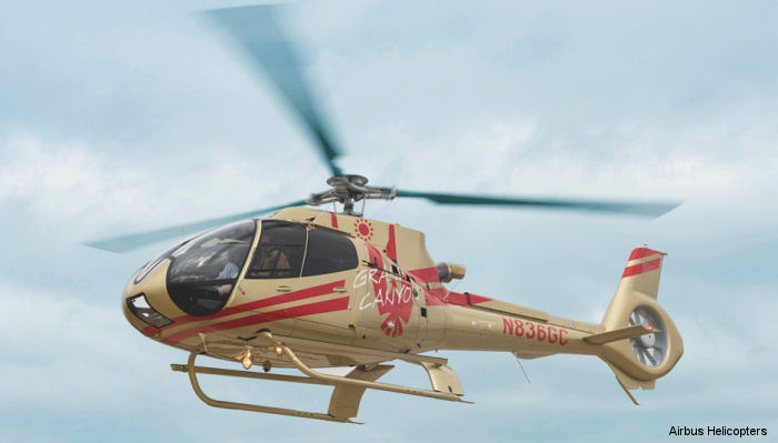 Papillon <a href=/database/news/papillon_50th2/>Golden Helicopter</a> 50th Anniversary H130 / EC130T2
