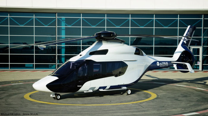 Airbus Helicopters Static Display at Paris Airshow