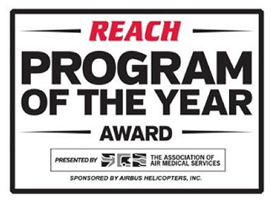 REACH Air Medical Services Named Program of the Year