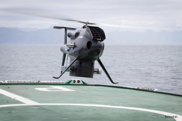 Schiebel’s Camcopter S-100 Unmanned Air System (UAS) performed shipboard trials with the South African Navy hydrographic survey  vessel  <a href=/database/unit/755/>SAS Protea</a> at False Bay, Western Cape