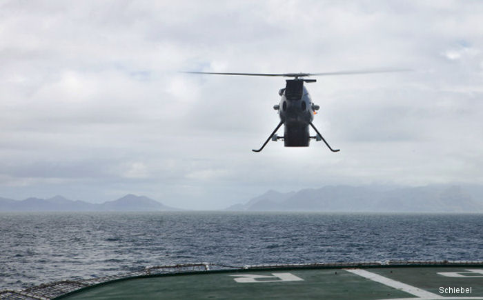 Camcopter S-100 completes successful trials for the South African Navy