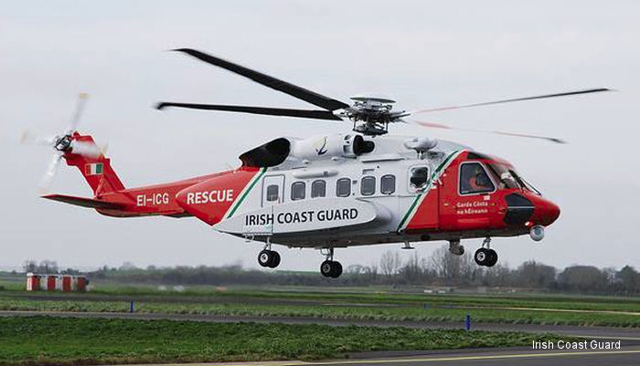 Irish Coast Guard S-92 Record Number of Missions