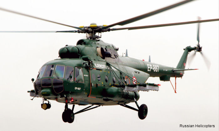 Russian Helicopters  in the V International defence technology and prevention of natural disasters exhibition SITDEF 2015,  Lima, Peru. <a href=/database/modelorg/2715/>Ejercito Peruano</a> Mi-171sh