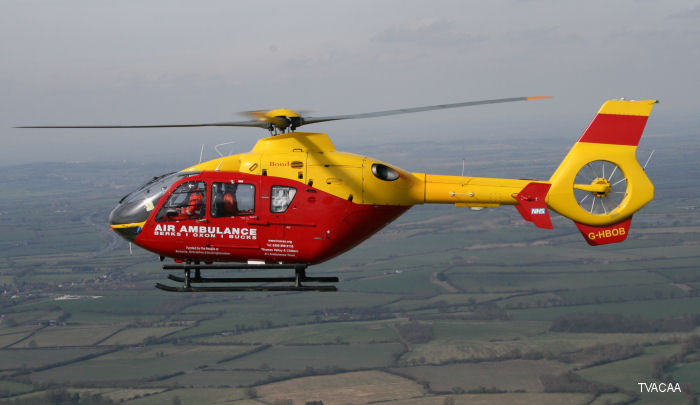 Thames Valley and Chiltern Air Ambulance in TV Show