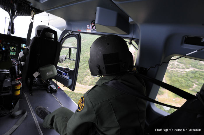 Army National Guard Lakotas support Border Patrol