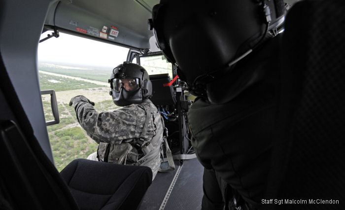 Army National Guard Lakotas support Border Patrol