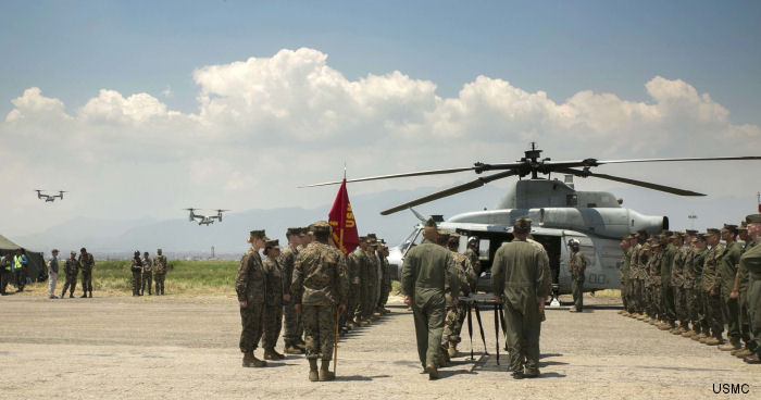 Fallen Marines Memorialized at US Embassy in Nepal