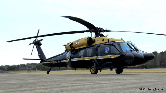30-year-old VH-60 Blackhawk from Fort Belvoir Virginia, VIP for the Military District of Washington, was sent to the U.S. Army Transportation Museum  at Fort Eustis
