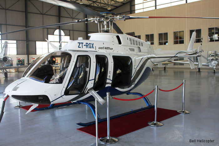 Bell 407GXP at AAD 2016