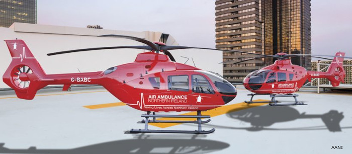 Two EC135 for Air Ambulance Northern Ireland