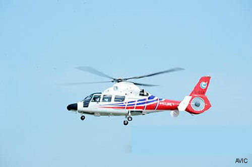 AVIC AC312E helicopter takes to the skies