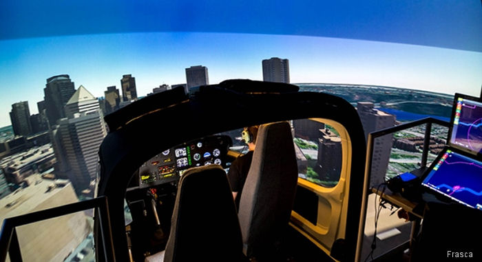 HNZ AS350 Simulator Approved by Transport Canada