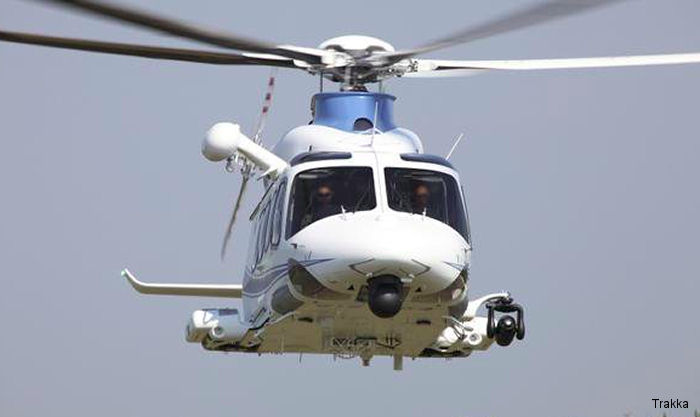 Trakka received an EASA (European Aviation Safety Agency) STC data package for the installation of the A800 searchlight onto the AW139 helicopter short and long nose variants