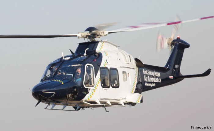 First AgustaWestland AW169 Arrives to the UK