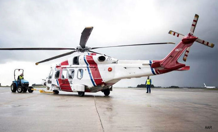 AW189 Starts SAR for UK MoD in South Atlantic