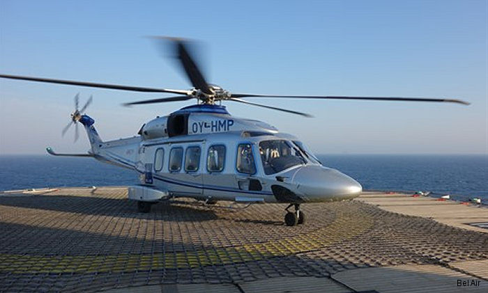 5000 Flight Hours for Bel Air Two AW189