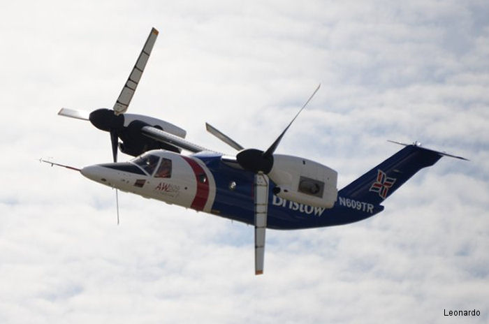 AW609 flying prototype #1 relocated to Philadelphia after recent resumption of flights. Will soon be replaced by a new AW609 being built in Italy