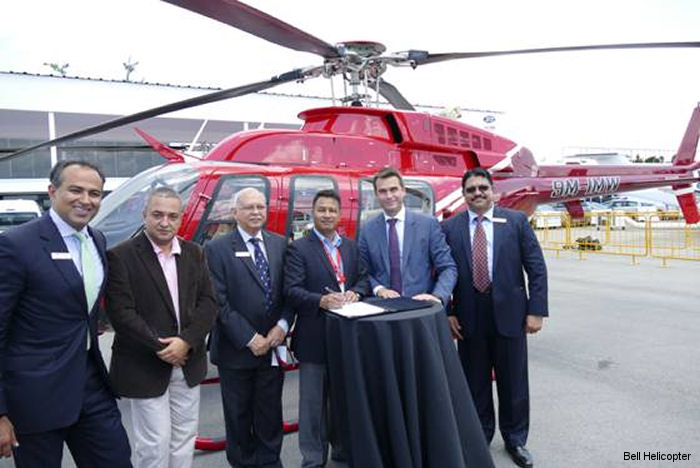 First Bell 407GXP Purchased in Nepal Goes to Simrik Air