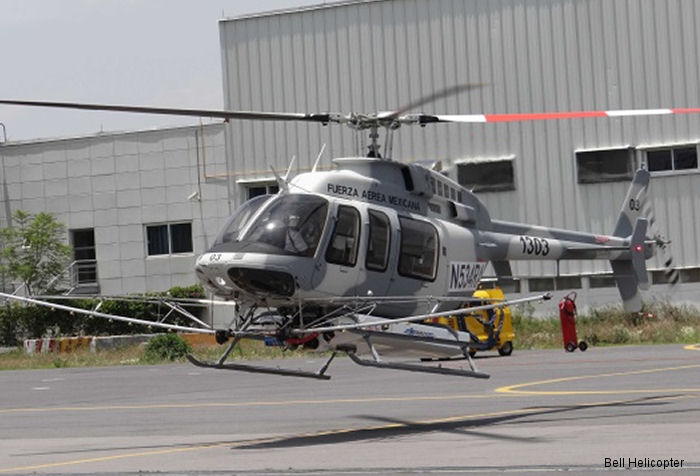 Mexican Air Force Received 15th and Last Bell 407GXP