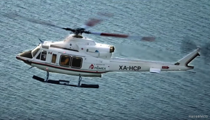 Bell 412 serving PEMEX