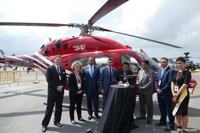 Two Bell 429 for Indonesian Ministry of Transportation
