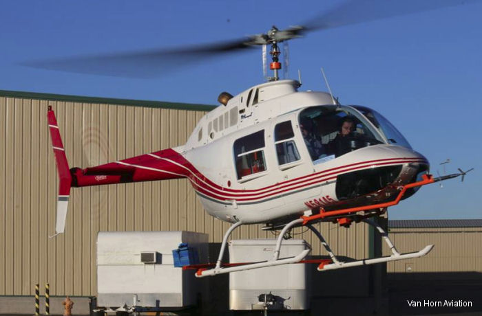 Van Horn Aviation Bell 206B Composite Main Rotor Blades