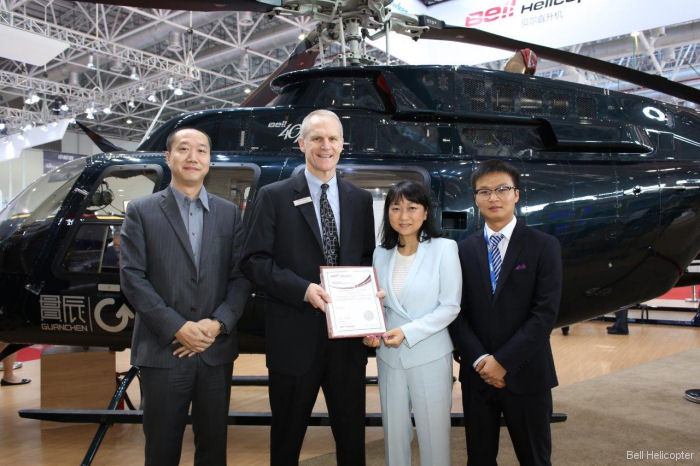 Zhenjiang Aerochine Aviation New Bell CSF in China