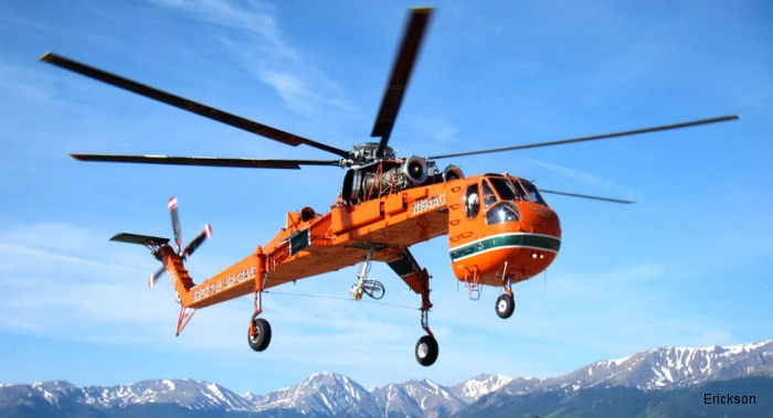 Rokstad Power Ltd contracted an Erickson S-64 aircrane for heavy lift delivery services to Brucejack Mine in Stewart, British Columbia