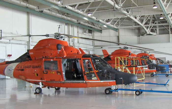 New MH-65 Stands for CGAS Miami