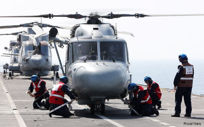 UK, US and France ships leaded by HMS Ocean helicopter carrier took part of antisubmarine exercise Deep Blue II in the Mediterranean. First time since 2012 HMS Ocean embarked an entire air group