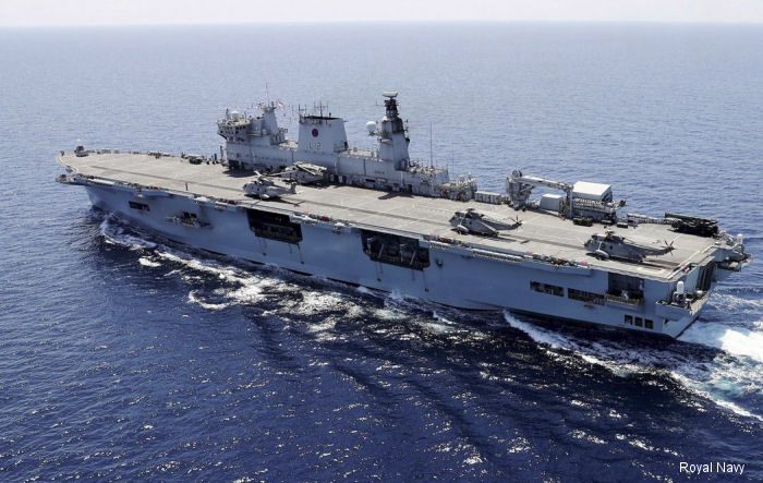 HMS Ocean leads international submarine hunting exercise
