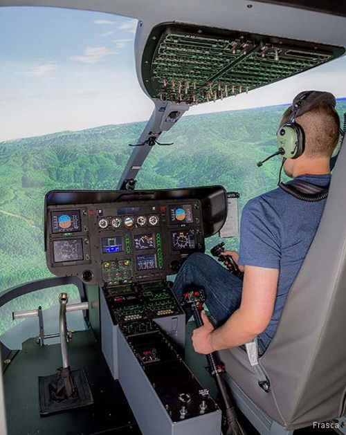Ecocopter Received Frasca EC135 Simulator