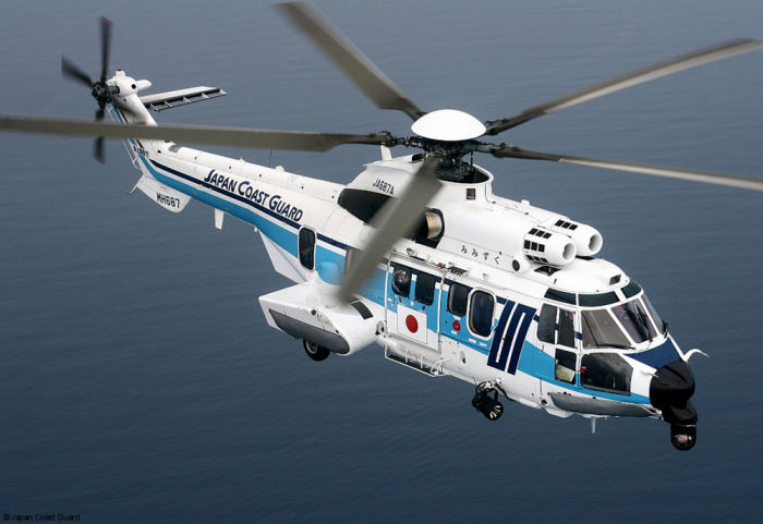 helicopter news March 2016 Japan Coast Guard Orders Sixth H225