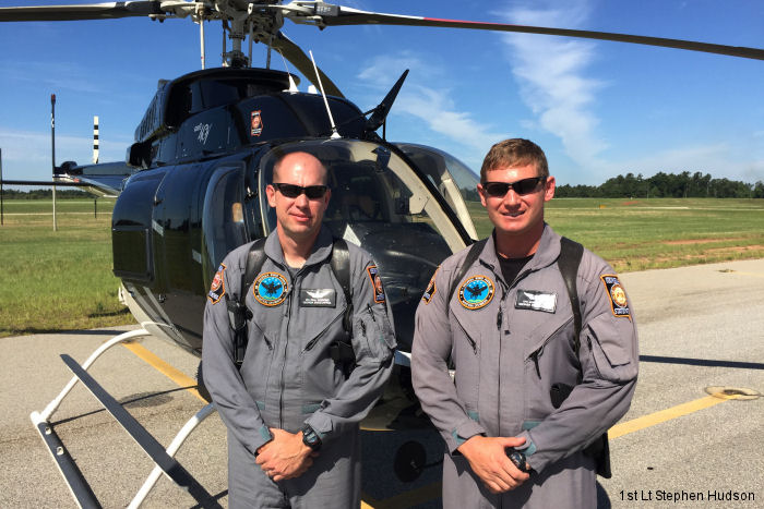 Georgia State Patrol Bell 407 Helicopter found the collided South Carolina Air National Guard F-16 in forested areas of Jefferson County